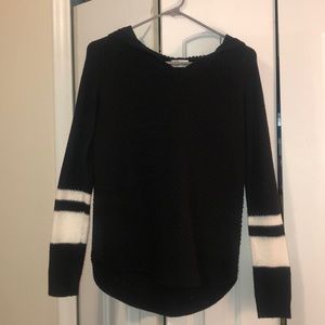 So Hooded Sweater Long Sleeve Black size S